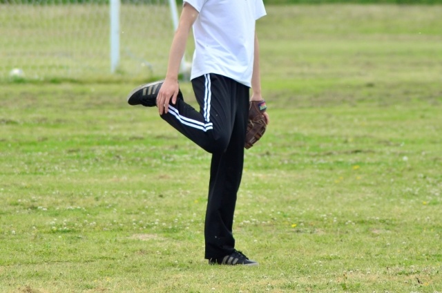 無理なストレッチ