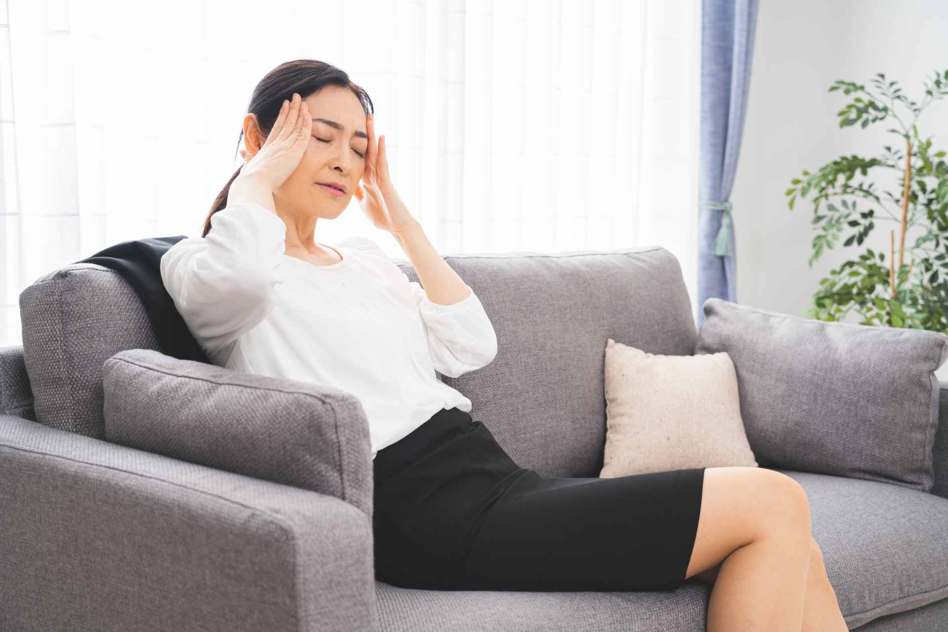 ④ こんな不安（更年期障害）イメージ