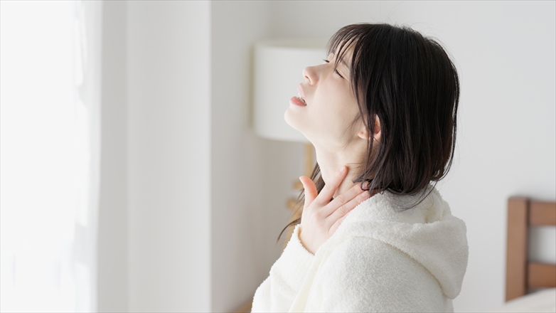 ⑦ 選ばれる理由（上咽頭炎）施術イメージ