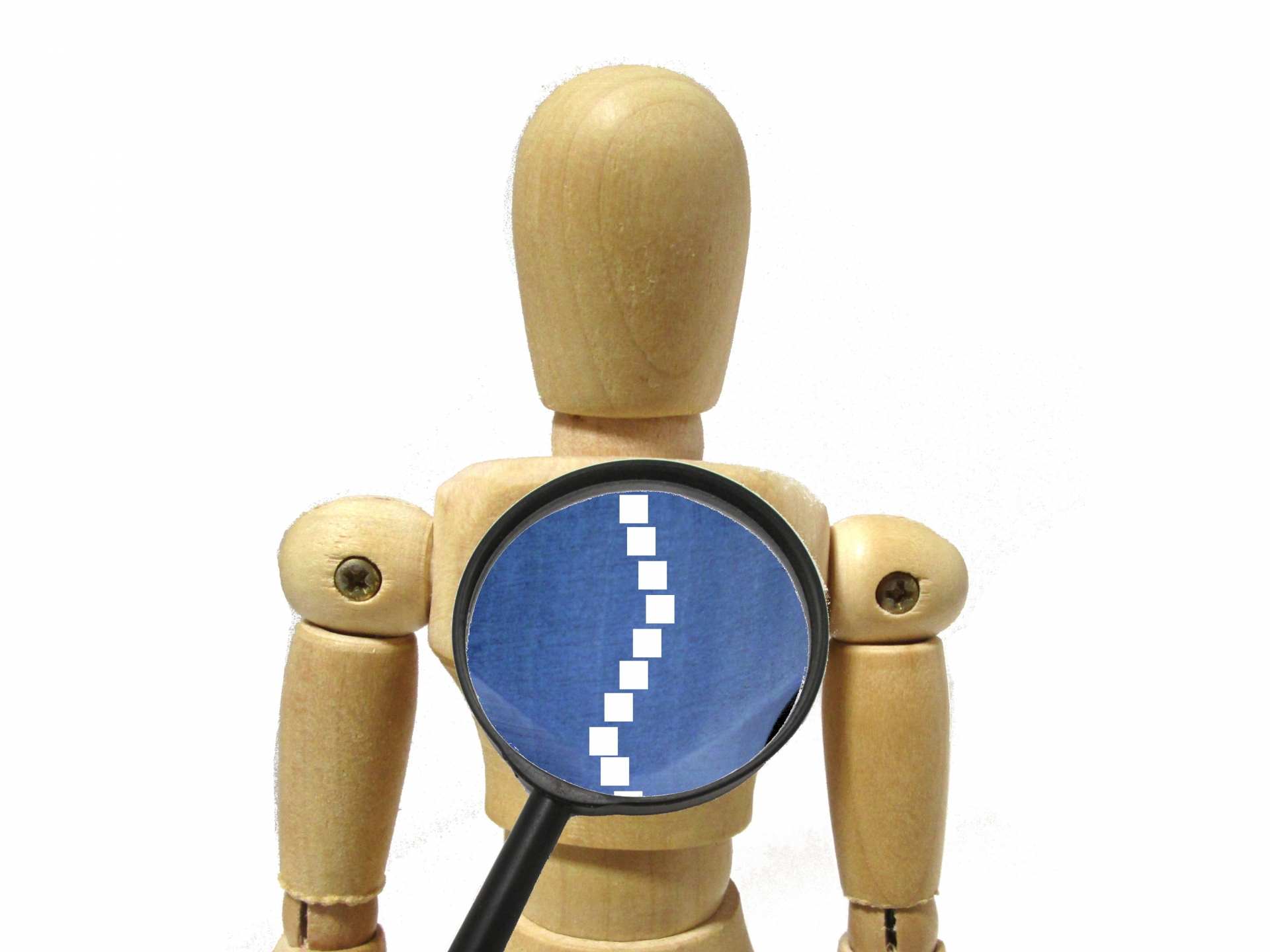 ④ こんな不安（側弯症）イメージ